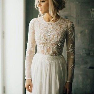 NEW white dress - warren by louvienne gown